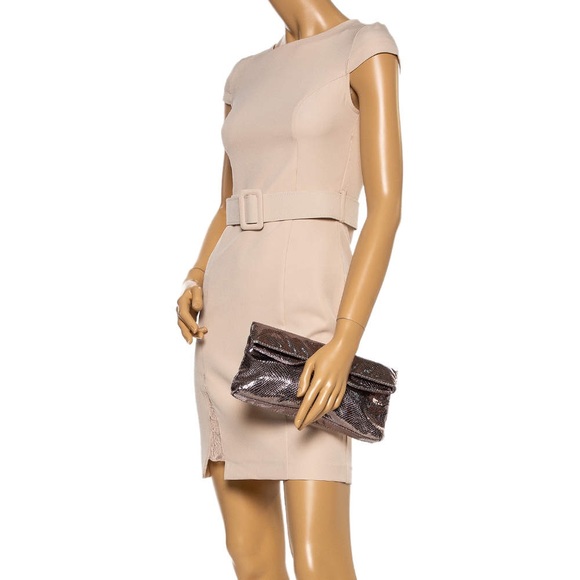 Marc by Marc Jacobs Python Foldover Clutch - Picture 10 of 12